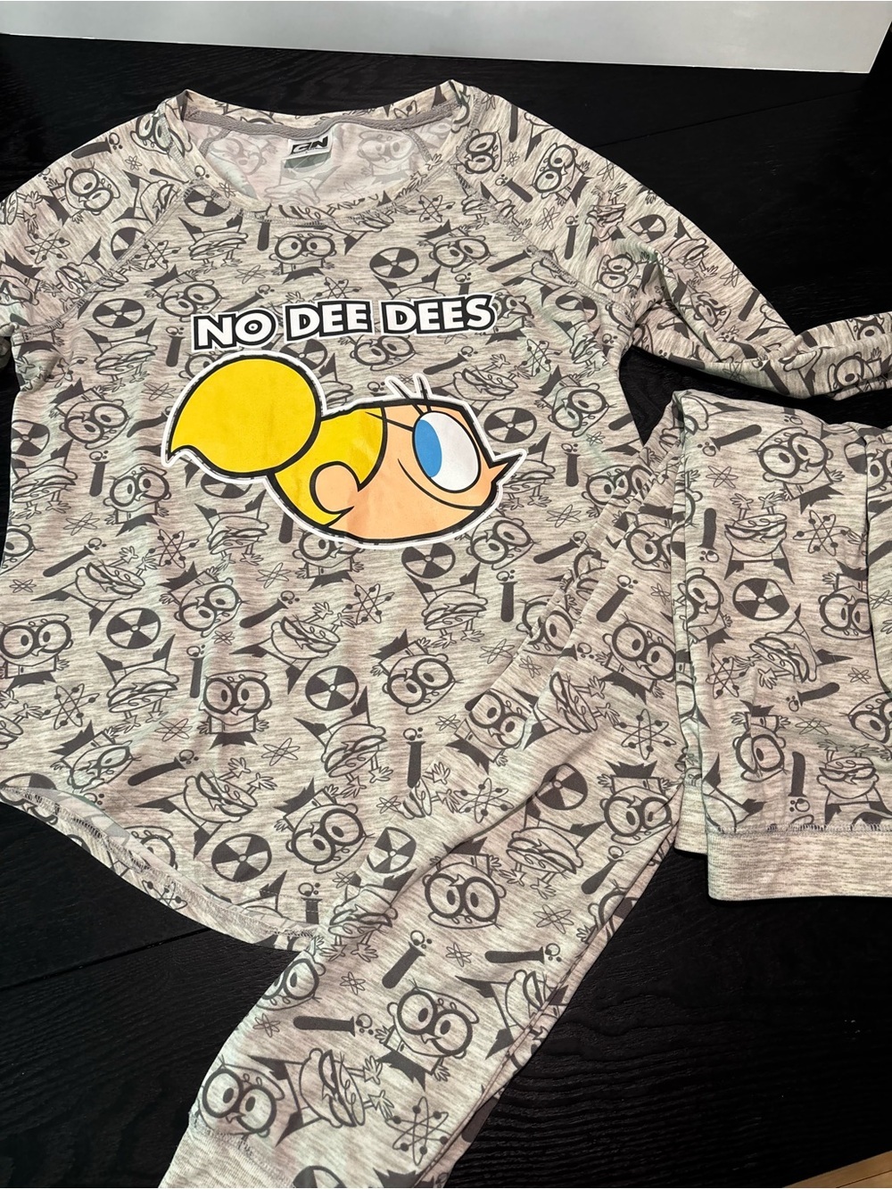 Cartoon Network Dexter's Laboratory Pajama Set with Dee Dee Graphic